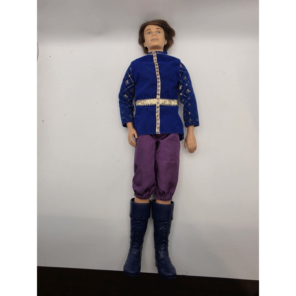 Barbie Ken 2007 Island Princess Prince Antonio Retired Doll Blue Jacket Boots‎